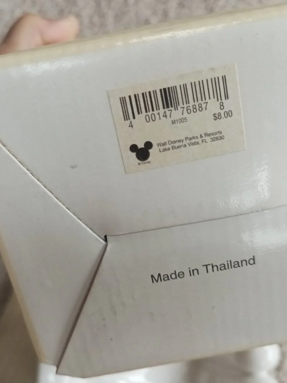 New WDW Disney Parks Mickey Mouse Glove Hand Soap Dish Robe Hook